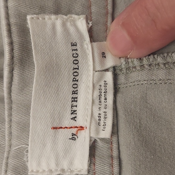 ANTHROPOLOGIE Skinny Utility Cargo Zippered Pants - Picture 11 of 14